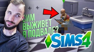 ВЫЖИВЕТ ЛИ СИМ В КРОШЕЧНОМ ПОДВАЛЕ? ЧЕЛЛЕНДЖ [Sims 4]