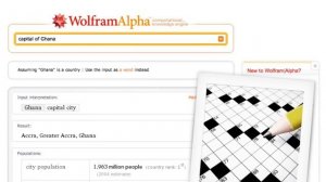 Wolfram|Alpha in a Nutshell