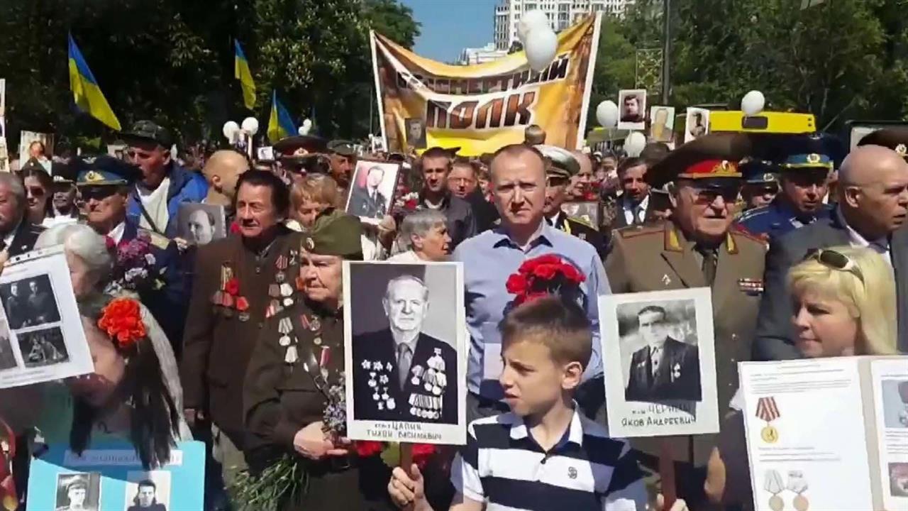 "Бессмертный полк" прошел 9 мая по улицам Киева
