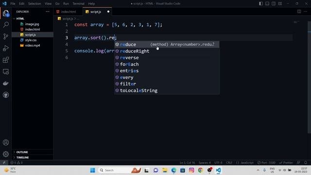 How to work with sort function in javascript | Road map to Next JS | Part - 40 | JS