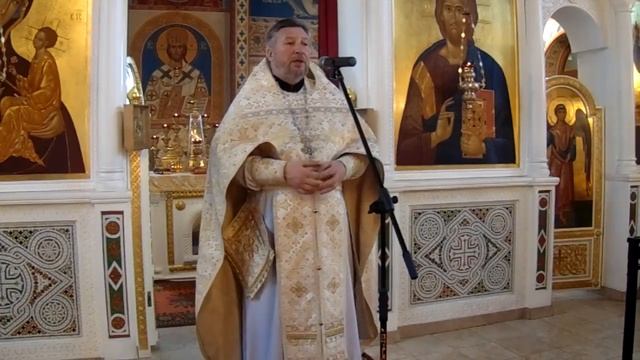 Проповедь отца настоятеля на Крещение Господне (Литургия, 19.01.19) смотреть онлайн