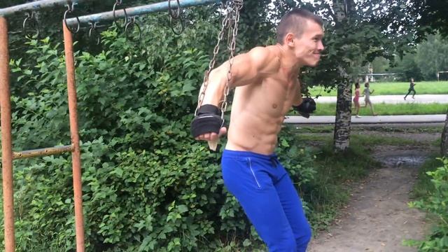 Турник + Брусья + Цепи. SBS. №2. Подъёмы на цепях смотреть онлайн