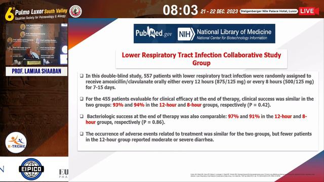 Prof. Lamiaa Shaaban - Powerful synergy;Amoxicillin clavulanic acid смотреть онлайн