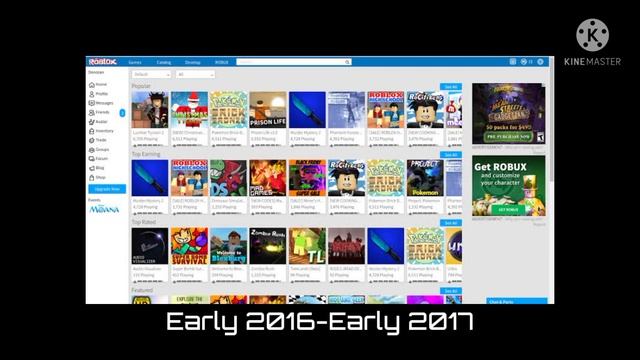 Evolution of the Roblox website 2006-2022 смотреть онлайн
