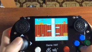 Портативная игровая консоль из Raspberry Pi3 с помощью Game Hat