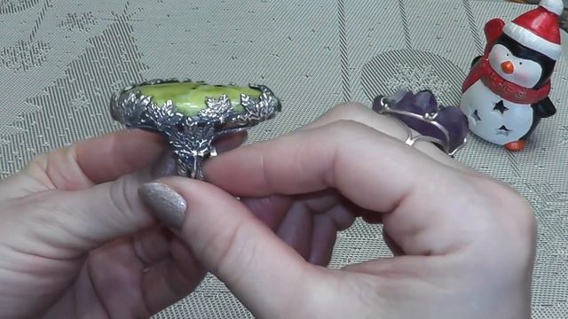 ЛИЗАРДИТ , ЛАБРАДОР ,ХРОМДИОПСИД И ДРУГИЕ.НАТУРАЛЬНЫЕ КАМНИ В СЕРЕБРЕ.