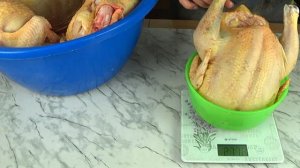 Бройлерам 59 дней, тушки по 4,5 кг