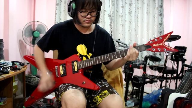แปะ  Syndrome -  Sound Test Washburn Dimebag 333
