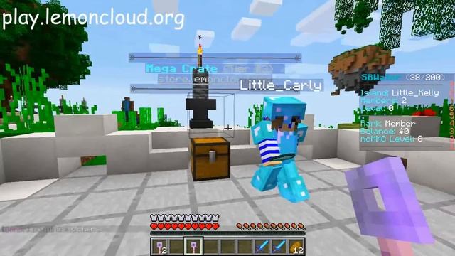 Minecraft Skyblock - Little Kelly - OUR FIRST SKYBLOCK! смотреть онлайн