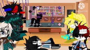 |~реакция сансов на fnf~|(авторы будут в описании)(и дисклеймер есть в описании!)!старая реакция¡