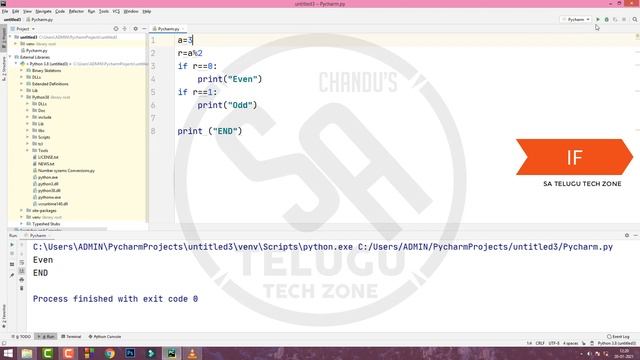 IF,ELSE,ELIF,NESTED IF Statements in Python||Python Programming Tutorials in Telugu|| SAFreshersAdd