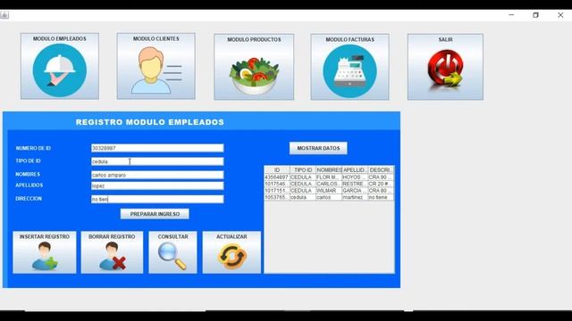Base de DATOS en JAVA NetBeans-sistema CRUD смотреть онлайн