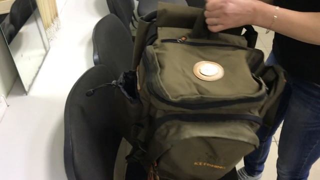 Рюкзак Retki для зимней рыбалки со стулом .Обзор. смотреть онлайн