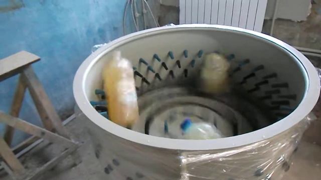 Перосъемная машина Спрут 1000.  Тест на разрушение.