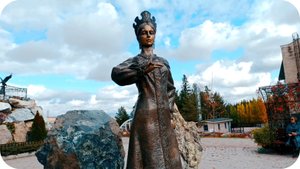 Златоуст, парк Бажова. Музей самоцветов и истории города. 1 октября 2023. Путешествие по России.