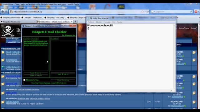 Email Checker only at www.HiddenBelow.com смотреть онлайн