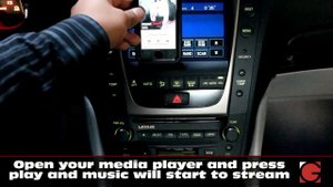 2006 2007 2008 2009 Lexus GS 300 GROM USB iPhone car kit, Bluetooth calls and music, AUX capable