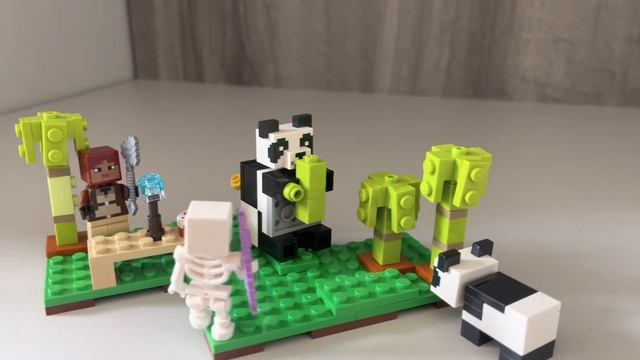 Лего майнкрафт обзор 21245/панда смотреть онлайн