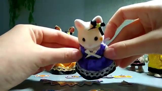 sylvanian families HALLOWEEN set reviews + shout outs | сильвания фэмили Хеллоуин набор обзор + пиа