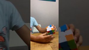 Складываем кубик Рубика для детей