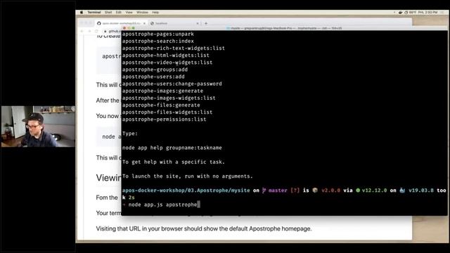 Apostrophe + Docker Interactive Workshop at CMS Philly смотреть онлайн