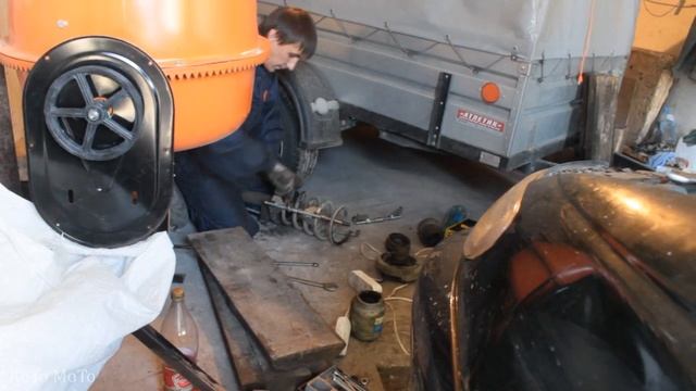 Замена стоек и шаровых часть №2 смотреть онлайн