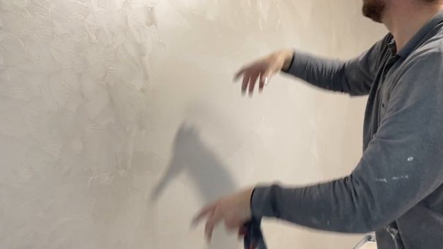 Делаем своими руками декор стен! Бархатная декоративная краска!
