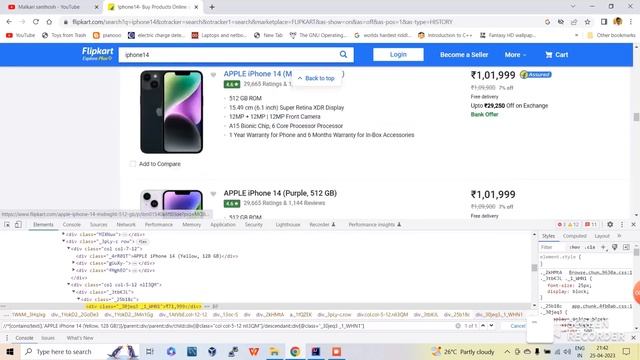 Selenium Dynamic XPath Challenge on Flipkart Application|Automation Testing|Malkari Santhosh|