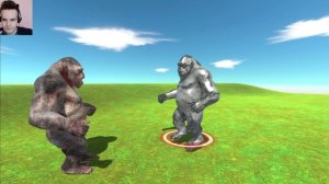 Кинг Конг против Кинг Конга | Кто сильнее? Animal Revolt Battle Simulator