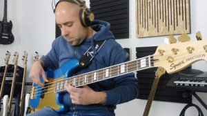 RHCP- Otherside- Bass Cover With New Squier Precision 40th Gold Edition