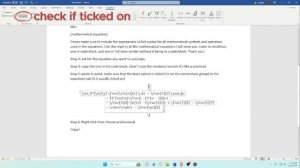 How to copy REAL math equations from chatgpt to word (part 2 no fek 100% real tutoril)