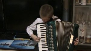 К.Черни Этюд аккордеон 2 класс школы