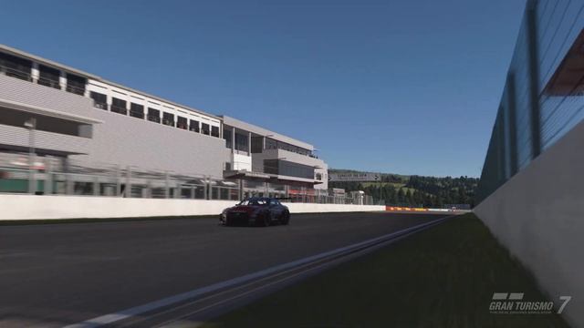 Nissan GT-R R35 GT3 / 550 BHP - 1300Kg / Racing on Spa-Francorchamps GT7 4K PS5 - Onboard pure Soun смотреть онлайн
