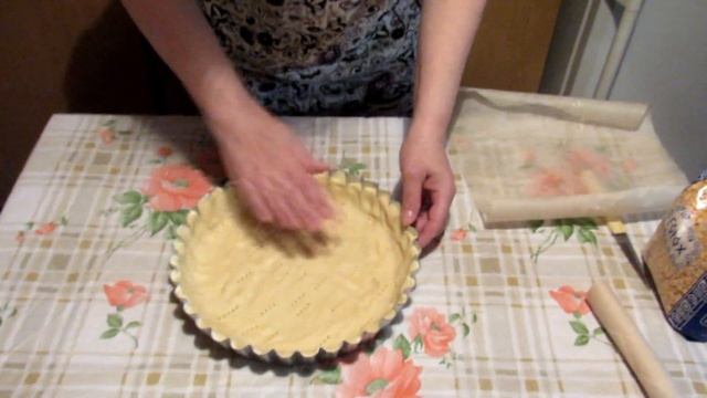 Тарт с грибной начинкой/ Tart with mushroom filling смотреть онлайн