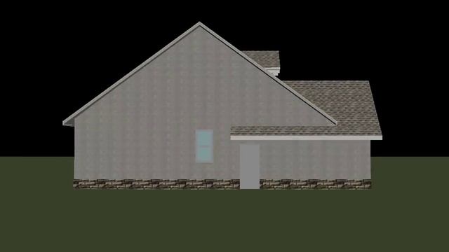 Дом одноэтажный с гаражом. Проект Ц-33 смотреть онлайн