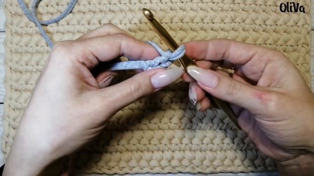 Урок 1. Прямоугольная салфетка крючком смотреть онлайн