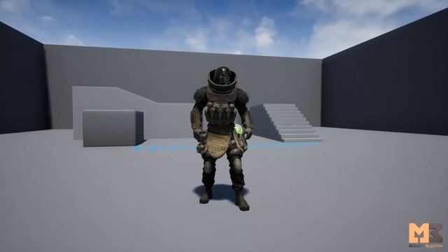 Soldier Sapper Epic Skeleton Test UE4 смотреть онлайн