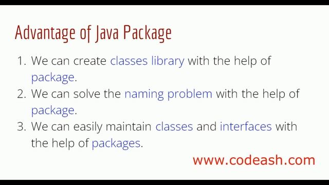 package in java | types of packages in java | advantages of packages in java