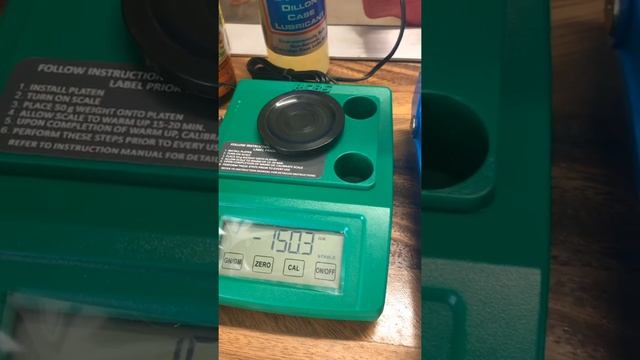 Dillon D-Terminator Electronic scale Vs. RCBS Rangemaster 2000 Vs. RCBS 5-0-5 PART 1 смотреть онлайн