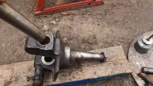 Ремонт шковрней и цапфы передней балки Зил-130