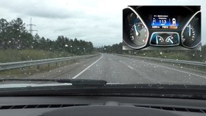 Динамика Ford Kuga 2,5. Разгон со 100 до 140 км/ч.