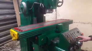 Станок вертикально-фрезерный 6А12П подача