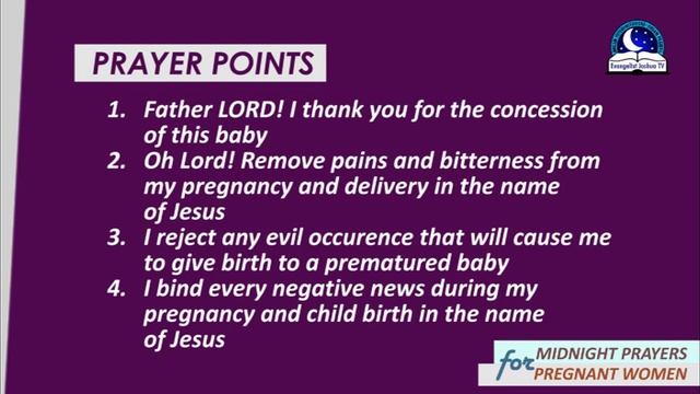 MIDNIGHT PRAYERS FOR PREGNANT WOMEN FOR SAFE DELIVERY - Evangelist Joshua Orekhie смотреть онлайн