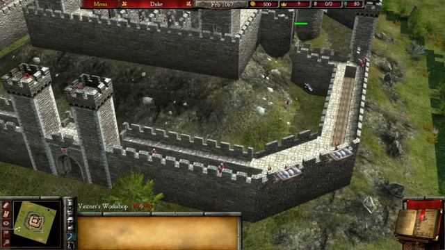 MISKOLC-DIOSGYOR DEFENSE | SIEGE MODE (DEFENDER SIDE) | STRONGHOLD 2 COSTUME MISSION GAMEPLAY смотреть онлайн