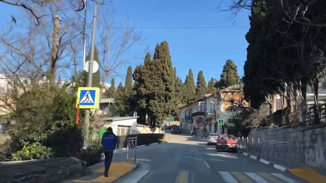 Ялта. Улицы К.Маркса, Московская, Рузвельта, Свердлова, Фонтанная, Руданского. Крым. Crimea. Yalta. смотреть онлайн