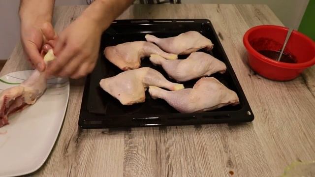 Куриные окорочка запечённые в духовке