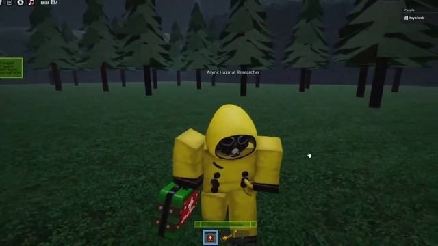 Roblox Backrooms Async Hazmat Researcher (Avatar Build) смотреть онлайн