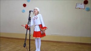 "Улми лайăх-и?", чăваш халăх юрри. Волкова Александра юрлать.