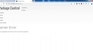 [FIX] Sublime Error - There Are Not Packages Available For Installation - 100% working