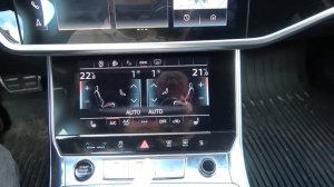 Как включить подогрев лобового стекла в машине AUDI A6 / Подогрев лобового стекла в AUDI A6